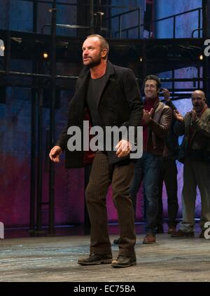 New York, NY, USA. 9Th Mar, 2014. Sting lors d'une apparition publique pour Sting rejoint Cast DU DERNIER NAVIRE sur Broadway, Neil Simon Theatre, New York, NY 9 décembre 2014. Crédit : Lev Radin/Everett Collection/Alamy Live News Banque D'Images