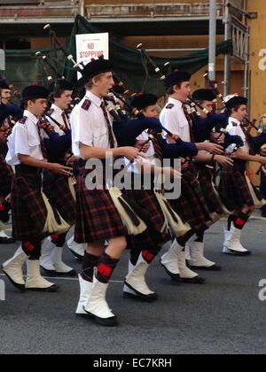 Célébrations de la Journée de l'Anzac à Perth, Australie occidentale Banque D'Images