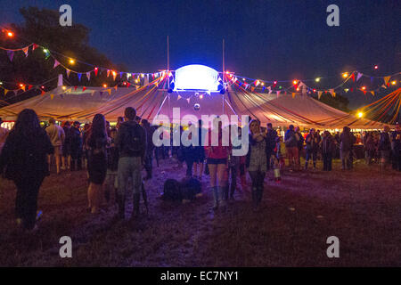 William's Green au festival de Glastonbury dans le Somerset. Banque D'Images