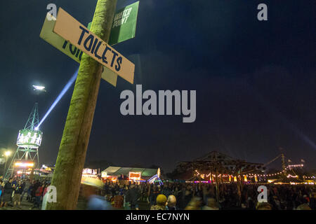 William's Green au festival de Glastonbury dans le Somerset. Banque D'Images