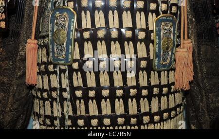 Samouraï - habituellement appelé en japonais comme le bushi ou buke, étaient la noblesse militaire de l'époque médiévale et au début-Le Japon moderne. Banque D'Images