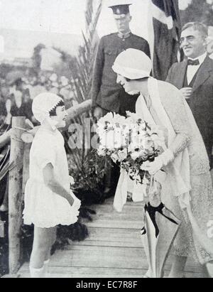 Duc et Duchesse d'York (plus tard la reine Elizabeth et le roi George VI de Grande-bretagne) visiter l'Australie Banque D'Images