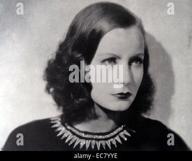 En 1928, Greta Garbo. Banque D'Images