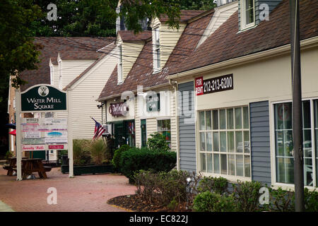 Moulin à eau square à Long Island NY Banque D'Images