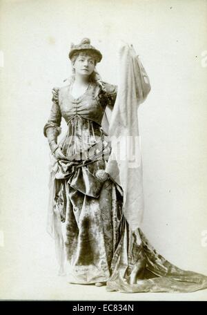 Helena Modjeska (1840 - 1909), actrice polonaise qui s'est spécialisé dans des rôles shakespeariens et tragique. Banque D'Images