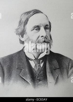 Portrait de Thomas Wentworth Higginson (1823-1911) Ministre Unitarien Américain, auteur, abolitionniste et soldat. Datée 1910 Banque D'Images