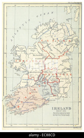 BAGWELL(1885) p 2,168 Irlande à propos de 1570 Banque D'Images