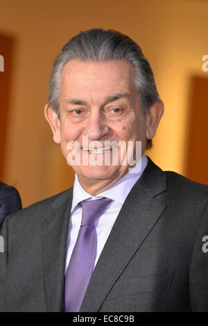 Londres, Royaume-Uni. 10 Décembre, 2014. Le Président 'Omega' Stephen Urquhart assiste à l'Omega à Oxford Street à Londres. Credit : Voir Li/Alamy Live News Banque D'Images