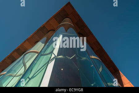 Anvers, Flandre, Belgique - 13 novembre 2014, de l'extérieur du MoMu Musée Mode Banque D'Images