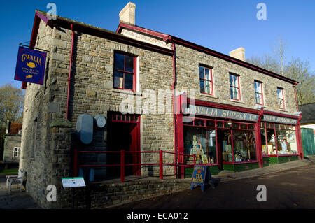 Gwalia Store, Musée national d'histoire/Amgueddfa Werin Cymru, Cardiff, Galles du Sud, Royaume-Uni. Banque D'Images