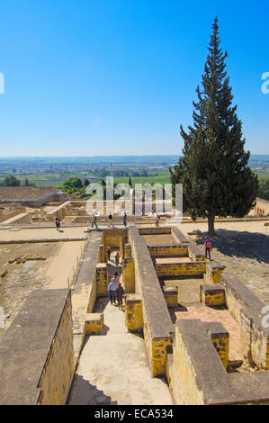 Ruines de Medina Azahara, palais construit par le calife Abd al-Rahman III, Cordoue, Andalousie, Espagne, Europe Banque D'Images