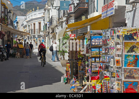 Nerja, Costa del Sol, la province de Malaga, Andalousie, Espagne, Europe Banque D'Images