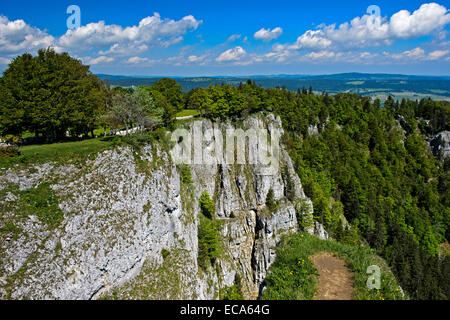 Arena Rock Creux du Van, Le Soliat, Jura, Suisse Banque D'Images