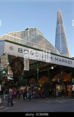 Borough Market et le tesson Banque D'Images