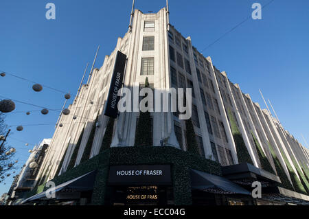 House of Fraser magasin sur Oxford Street Banque D'Images