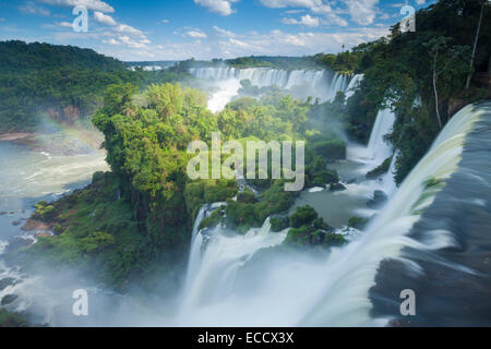 Igauzu Falls en Argentine. Banque D'Images