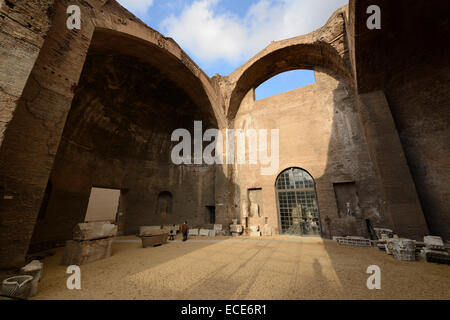 Rome. L'Italie. Thermes de Dioclétien. Terme di Diocleziano. Museo Nazionale Romano. Banque D'Images