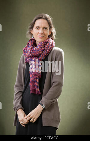 Rebecca Mead, auteur de personnel pour le New Yorker et auteur, à l'Edinburgh International Book Festival 2014. Edimbourg, Ecosse. 17 août 2014 Banque D'Images