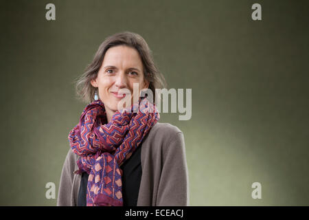 Rebecca Mead, auteur de personnel pour le New Yorker et auteur, à l'Edinburgh International Book Festival 2014. Edimbourg, Ecosse. 17 août 2014 Banque D'Images