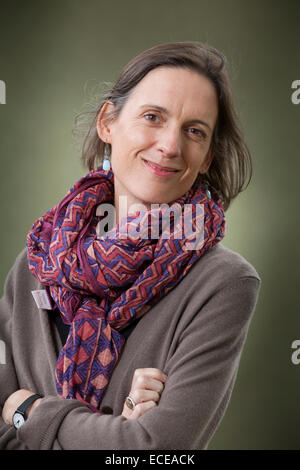 Rebecca Mead, auteur de personnel pour le New Yorker et auteur, à l'Edinburgh International Book Festival 2014. Edimbourg, Ecosse. 17 août 2014 Banque D'Images