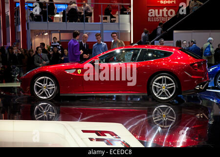 Genève - le 8 mars : la Ferrari FF sur l'affichage à la 81e, Geneva Palexpo Salon International de l'automobile le 8 mars 2011, à Genève, SWI Banque D'Images