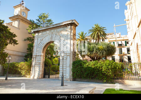 Carrer del Consolatiew de Carrer del Consolat à Palma, Majorque, Espagne. Banque D'Images