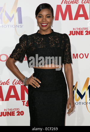 'Pensez comme un homme trop' Los Angeles premiere au théâtre chinois de Grauman à Hollywood - Arrivées avec : Gabrielle Union Où : Los Angeles, California, United States Quand : 09 Juin 2014 Banque D'Images