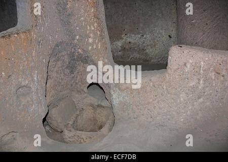 Winery dans la ville souterraine de Kaymakli Banque D'Images