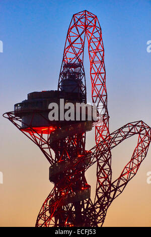 La reine Elizabeth II le parc olympique, à Londres, Royaume-Uni, est un complexe sportif conçu pour les Jeux Olympiques d'été de 2012 Banque D'Images