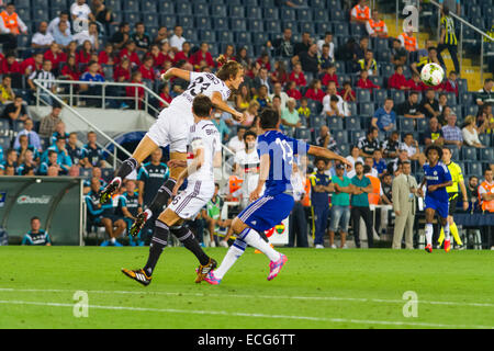 08 AOÛT 2014 ISTANBUL Chelsea s'attaque à Besiktas Tournoi de charité Soma Stade Sukru Saracoglu. Banque D'Images