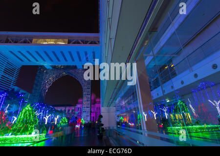 12, décembre 2014 - Putrajaya, Malaisie, du territoire fédéral. Lumière et mouvement Festival 2014 Putrajaya. Banque D'Images