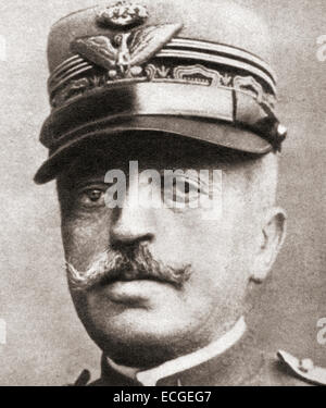 Luigi Cadorna, 1850 - 1928. Le Maréchal italien, chef d'état-major de l'armée italienne pendant la première partie de la Première Guerre mondiale. Banque D'Images