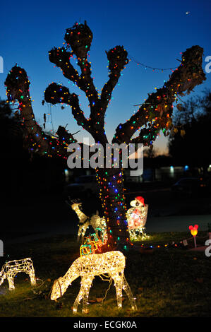 X-mas et célébrations de fin d'année, San Jose CA Banque D'Images