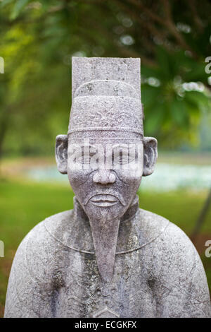 Tombeau de Tu Duc à Hue, Vietnam Banque D'Images