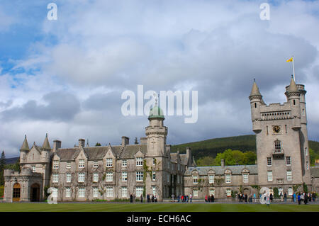 Le château de Balmoral, Aberdeenshire, Ecosse, Royaume-Uni, Europe Banque D'Images