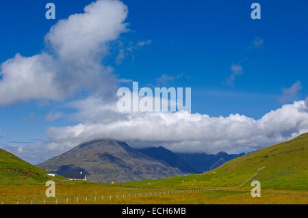 Cuillin Hills depuis Elgol, île de Skye, l'ouest des Highlands, Ecosse, Royaume-Uni, Europe Banque D'Images