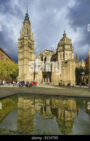 Cathédrale, Tolède, Espagne Banque D'Images