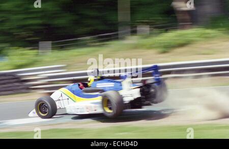 Cristiano da Matta championnat britannique de Formule 3 jour d'essai 1995, 23 juin 1995 Oulton Park. Banque D'Images