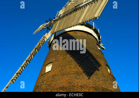 Thaxted John Webb, le moulin de Thaxted, Essex, Angleterre. Déc 2014 Banque D'Images