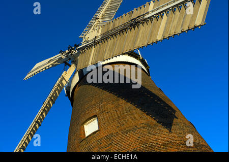 Thaxted John Webb, le moulin de Thaxted, Essex, Angleterre. Déc 2014 Banque D'Images