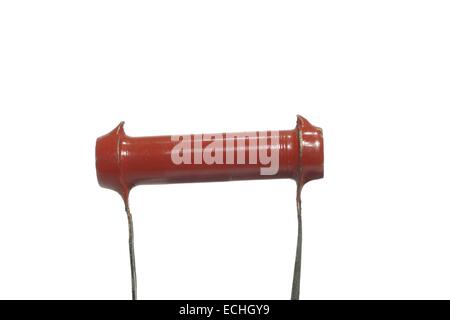 Terminaison sur fond blanc Banque D'Images