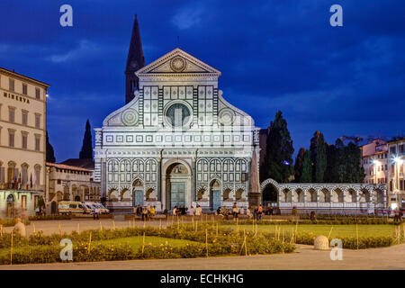 Santa Maria Novella Florence Italie Banque D'Images