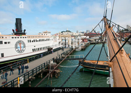 San Francisco Maritime National Historical Park, Banque D'Images