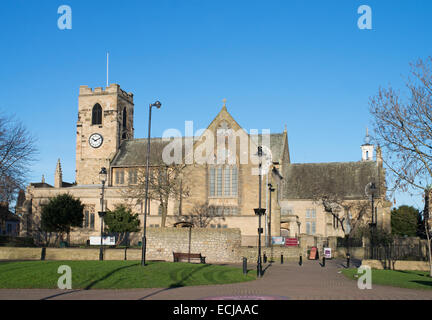 Sunderland Minster l'église de St Michel et tous les Anges et saint Benoît Biscop, Angleterre du Nord-Est, Royaume-Uni Banque D'Images