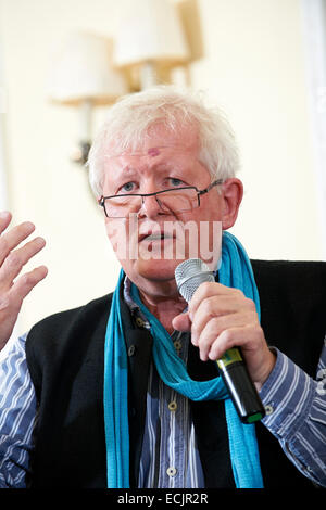 Rick Stroud à l'Oldie Déjeuner littéraire 09-12-14 Banque D'Images