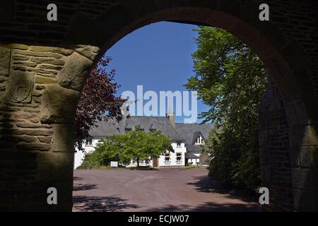 France, Morbihan, Campeneac, de la Joie Notre Dame Abbaye Banque D'Images