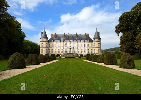 France, Meurthe et Moselle, Saintois région, Château de Beauvau Craon également appelé chateau d'Haroue Banque D'Images