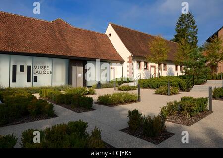 La France, Bas Rhin, WINGEN-SUR-MODER, musée Lalique Banque D'Images