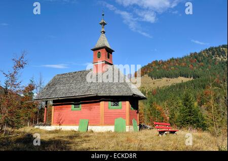 Autriche, Tyrol, Karwendel, Grosser Ahornboden, EngTal, Hinterriss Banque D'Images