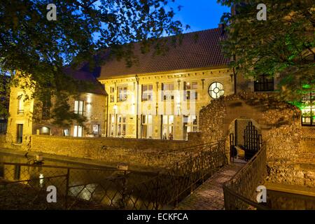 Belgique, Flandre, Province de Limbourg, ville historique de Tongeren (Tongres), ancien béguinage Banque D'Images